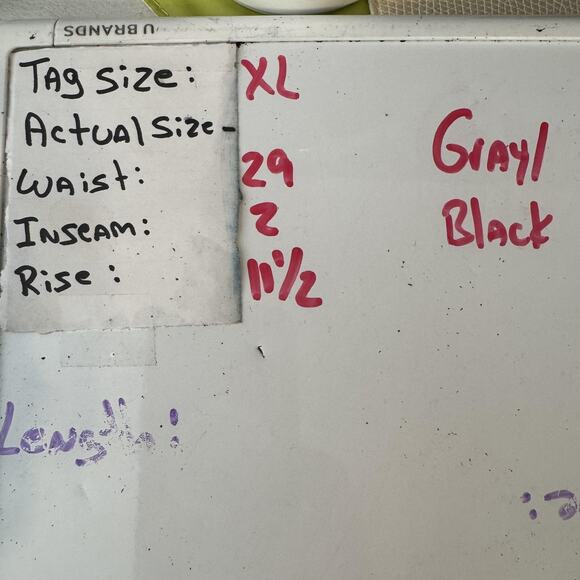 Nike Dri-FIT Tempo Running Shorts Womens XL Gray Black Lined Athletic DB4487-083 - Picture 13 of 14